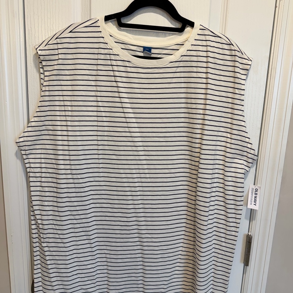 Old Navy Striped Sleeveless Dress - XXL NWT